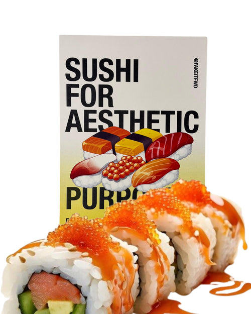 Aesthetic Sushi Notebook