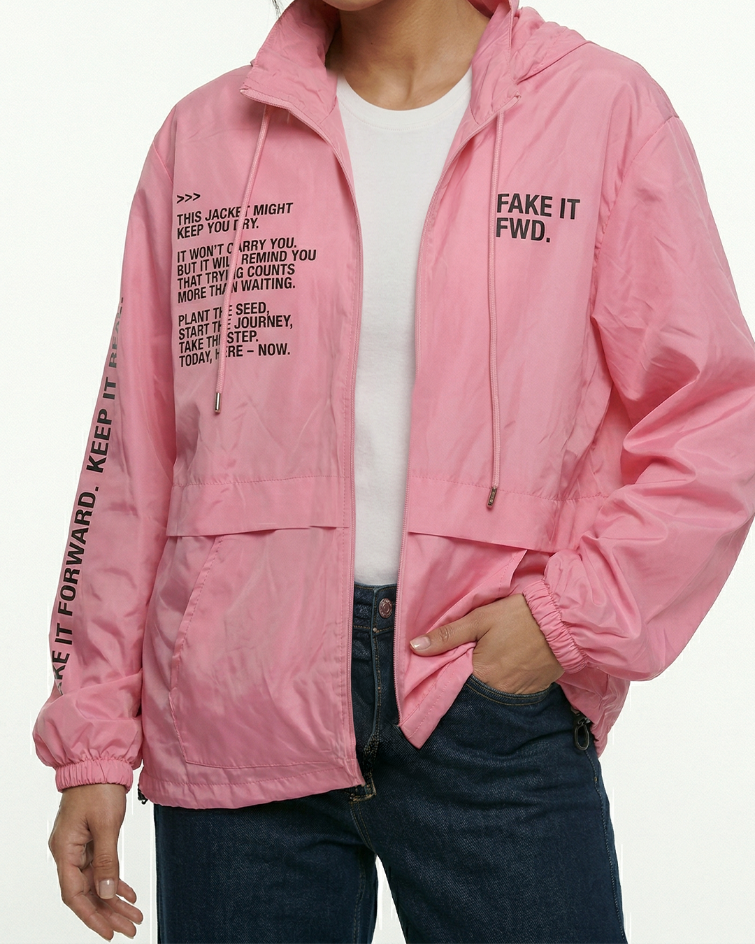 Resilient Waterproof Jackets Pink (One Size)