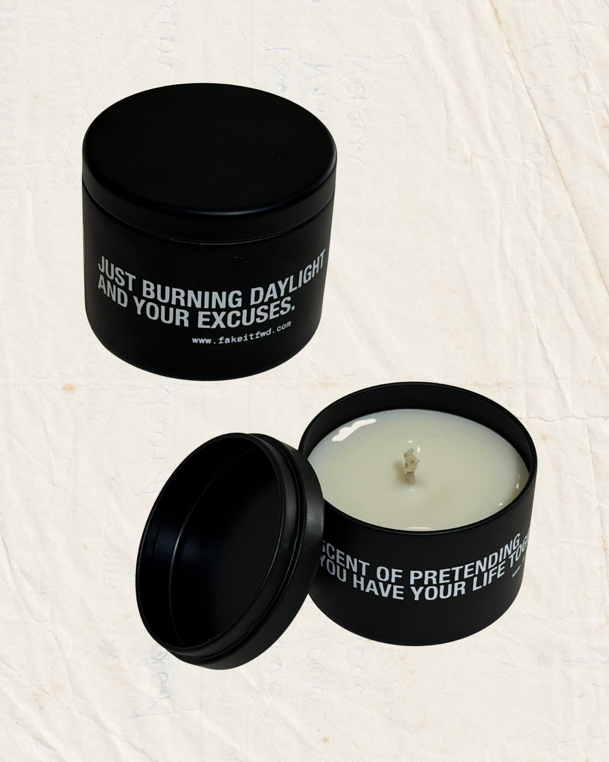 The scent of pretending to have you life together