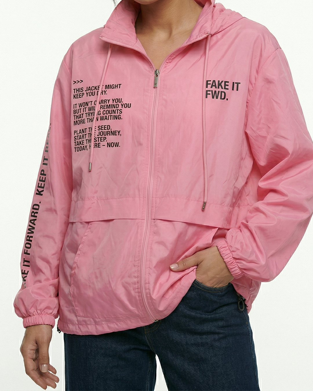 Resilient Waterproof Jackets Pink (One Size)