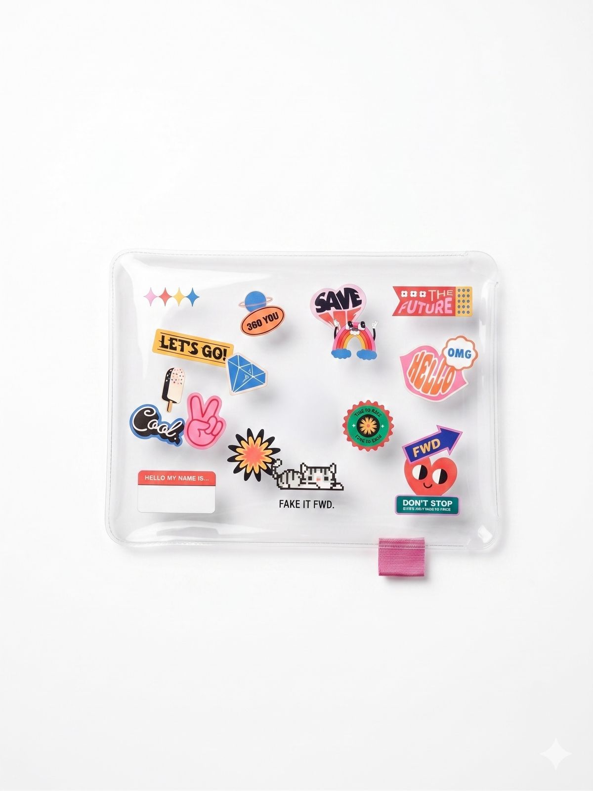Yellow Stickers Laptop Sleeve - 13 lnch